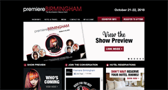Desktop Screenshot of premierebirminghamshow.biz
